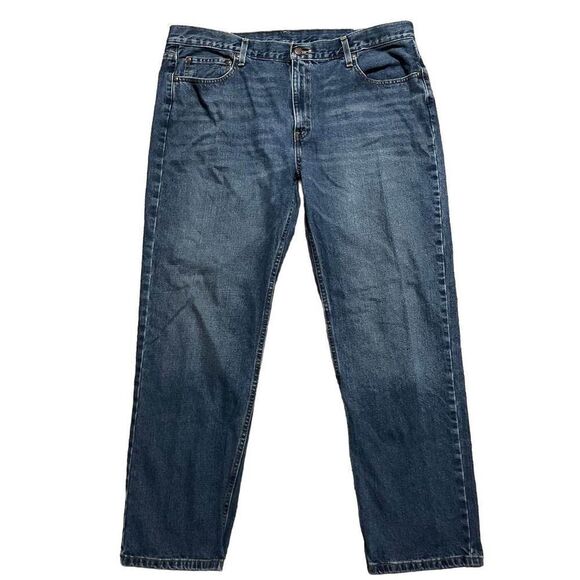 Mens Straight Fit Jeans Size 42x32 Faded Glory - Picture 1 of 5